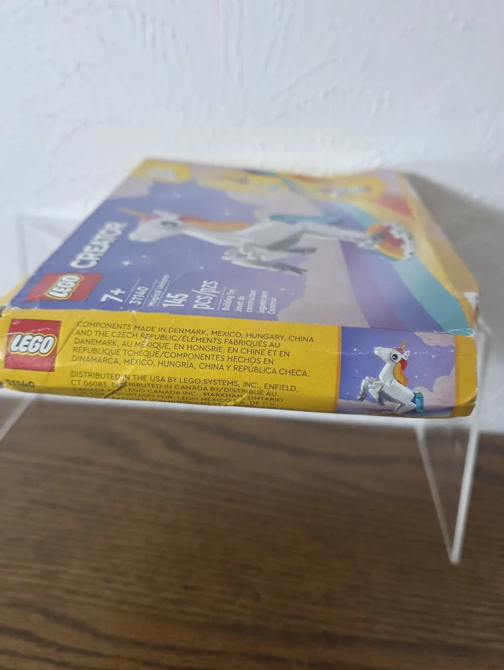 LEGO Creator: Magical Unicorn (31140) New sealed - Damaged Box